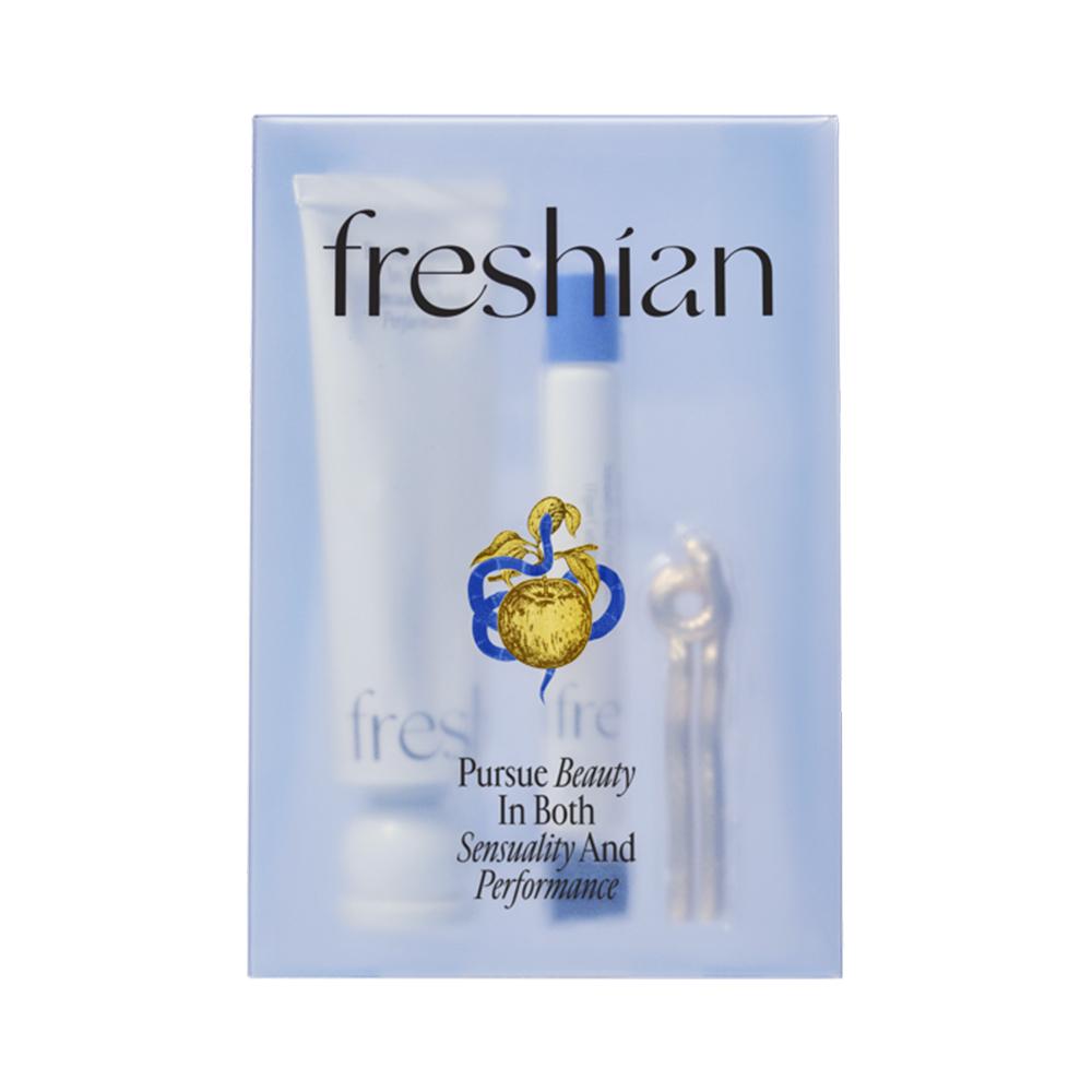 

Крем для рук Freshian Inspiring Vegan 50 мл [Lucky Blue] Cream + Oil + Squeezer