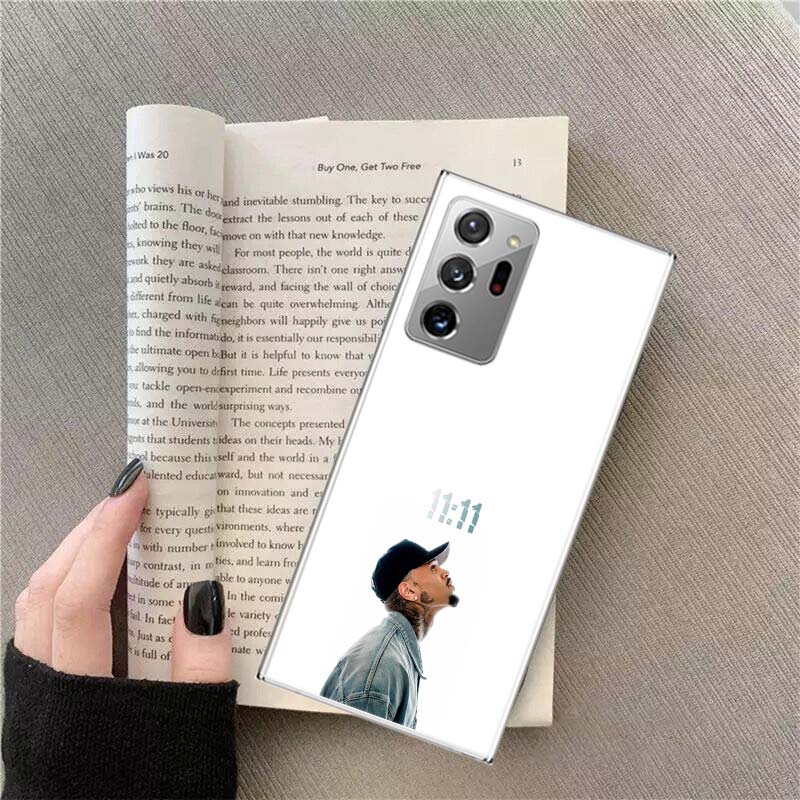 Chris Brown American Rapper Phone Case for Samsung A17 A37 A57 A54 A14 A24 A34 A07 A04S A02S A12 A22 A32 A52S A16 A26 A36 A56 A7
