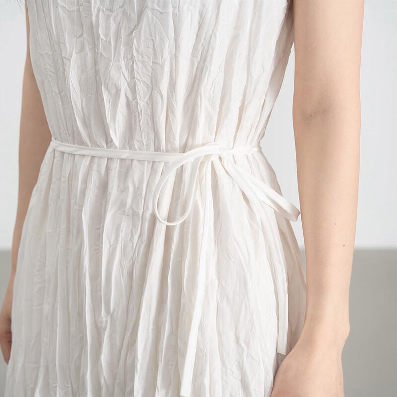 Aiyilian Women's Elegant Pleated Strapless Midi Dress