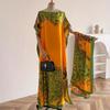 Ensemble Écharpe Foulard Imprimé Fleurs Papillons Paons pour Femme Élégant Décontracté Foulard Doux & Foulard Bohème Ensemble Vacances Plage