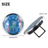 High Quality Practical Brand New Thermometer Hygrometer Metal Temperature Guage Climate Monitor For Kitchen Room