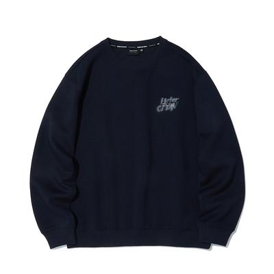 INTERCREW Spray-Dye Sweatshirt D Navy Itz1Tm02Ady