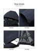 Men's Winter Goose Down Jacket with Detachable Liner - 3-in-1 Casual Business Outerwear for Warmth