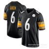 Pittsburgh Steelers NFL Football Jersey Custom Embroidered 8 Rodgers 4 Metcalf Fan Apparel Men
