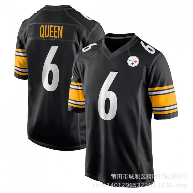 Pittsburgh Steelers NFL Football Jersey Custom Embroidered 8 Rodgers 4 Metcalf Fan Apparel Men