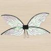 Multicolor Girl Butterfly Wings Cosplay Props Dress-Up Wings Costume  Women Girls Princess