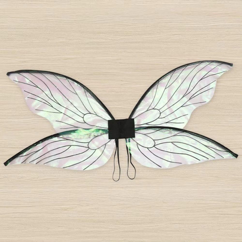 Multicolor Girl Butterfly Wings Cosplay Props Dress-Up Wings Costume  Women Girls Princess