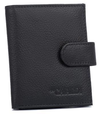 Leather Card Case TW-04-PDM-BP-9083 Black