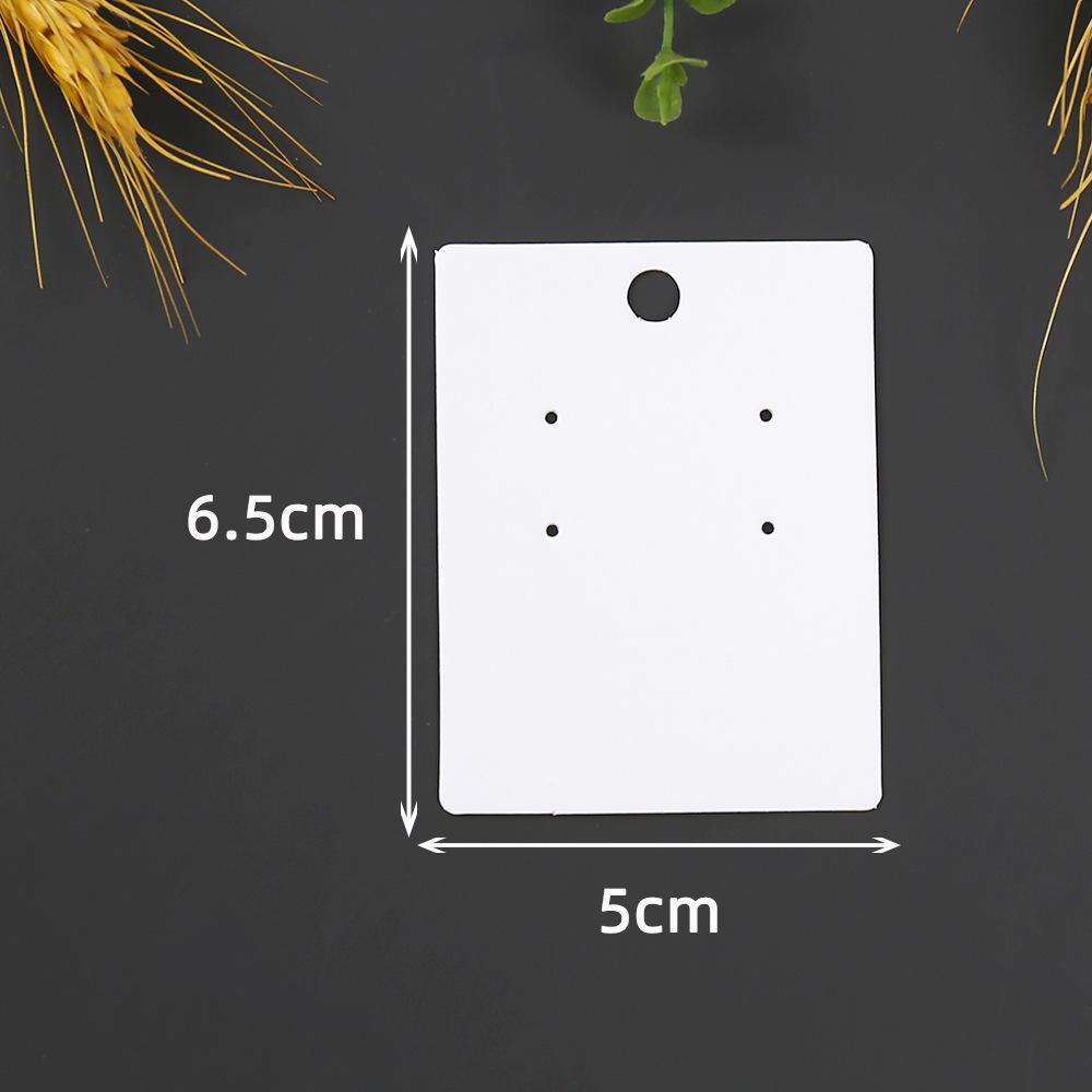 Earring Display and Jewelry Packaging Blank Kraft Cards