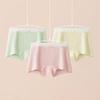 Hongdou Girls' Cotton Antibacterial Boxer Briefs (3-Pack)