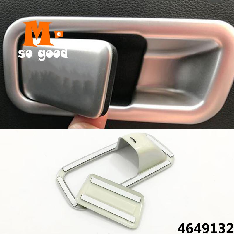 for Hyundai Kona Encino Car Copilot Glove Box Handle Bowl Cover Interior Accessories Trim Shell ABS Carbon Fibre 2017 18 19