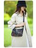 2025 Women's Large Capacity Multi-Compartment National Tide Print Fashion Crossbody Bag for Travel