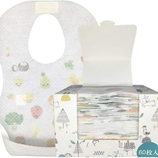 

Disposable Baby Feeding Apron, Waterproof Bib, Mealtime Bib for Toddlers, No Washing Required
