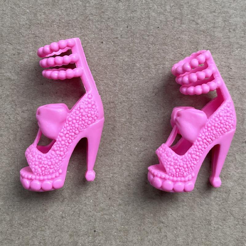 Original Princess Doll Shoes for 1/6 Dolls Fashion Female Doll High-heels Casual Shoes Slippers Dolls Accessories Docors