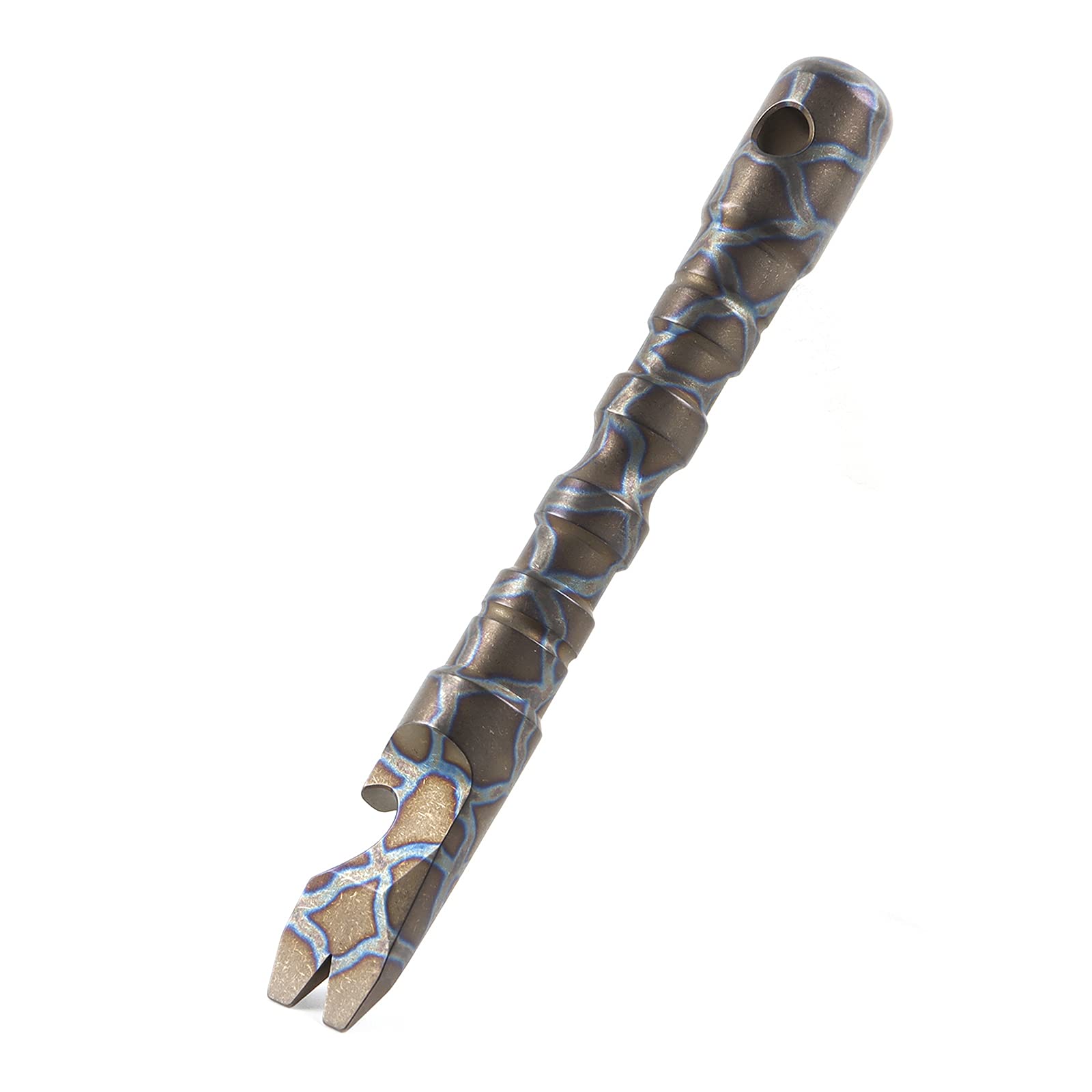

Многофункциональный инструмент Hamans Titanium Alloy EDC Pry Bar с функцией открывалки для бутылок и отвертки (многокрасочный)