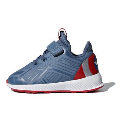 Rapida Run Avengers Casual Comfortable Breathable Low-Top Walking Shoes Baby Shoes Blue Red AH2652