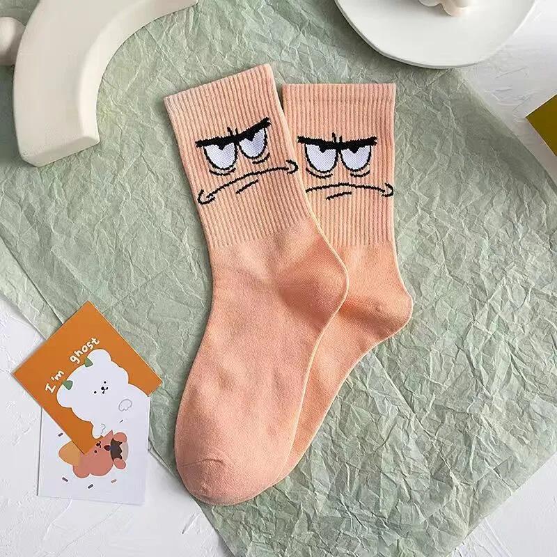 New Style Funny Anime Cartoon Character Socks Men Women Breathable Cotton Hip Suitable For Daily Wear