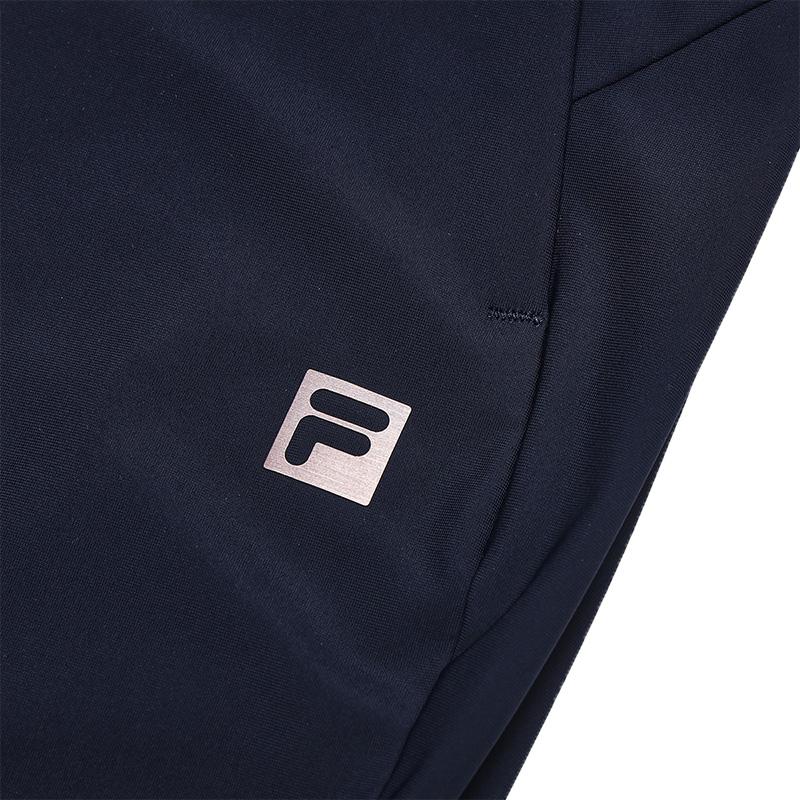 Fila Fitness Logo Simple Comfortable Knit Sports Pants Women Bottoms Royal-Blue A61W421602FNV
