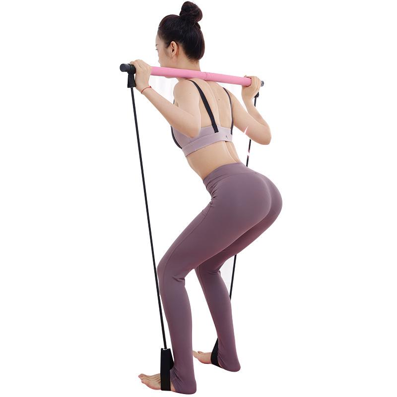 Multi-Function Pilates & Yoga Elastic Pull Rope Trainer