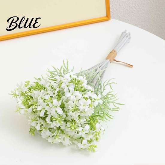 Artificial Flower Souvenirs for Friends Orange Jasmine Flowers Realistic Murraya Paniculata Bouquets Soft Healing Bouquet Gift Flexible Stems Floral