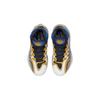 Li Ning Youth Team 2.0 Anti-Slip Shock Absorbing Durable Support Mid-Top Basketball Shoes Kids Basketball Shoes Citrus-Yellow YKBS004-5