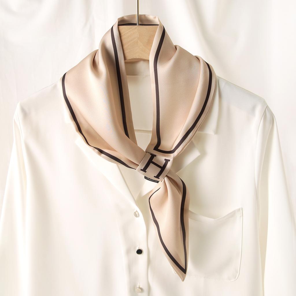 Multi Using Irregular Triangular Scarves for Women DIY Scarf with Cross Intersection Neckerchief Hair Band Head Wrap Accessories