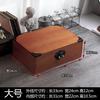 Rectangular Wooden Box Retro Storage Sundries Organizer Jewelry Boxes Cosmetic Containers
