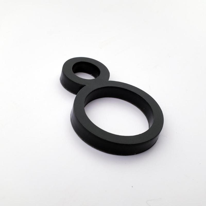 Neue 8CM Acryl Digitale Türschild Briefkasten 3D Adressschild Geeignet für Haus, Wohnung, Hotel und Hotel Digitale Beschilderung DIY