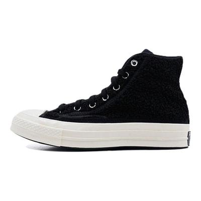Chuck 70 Varsity High Siyah Sherpa Unisex Spor Ayakkabıları Egret 172005C