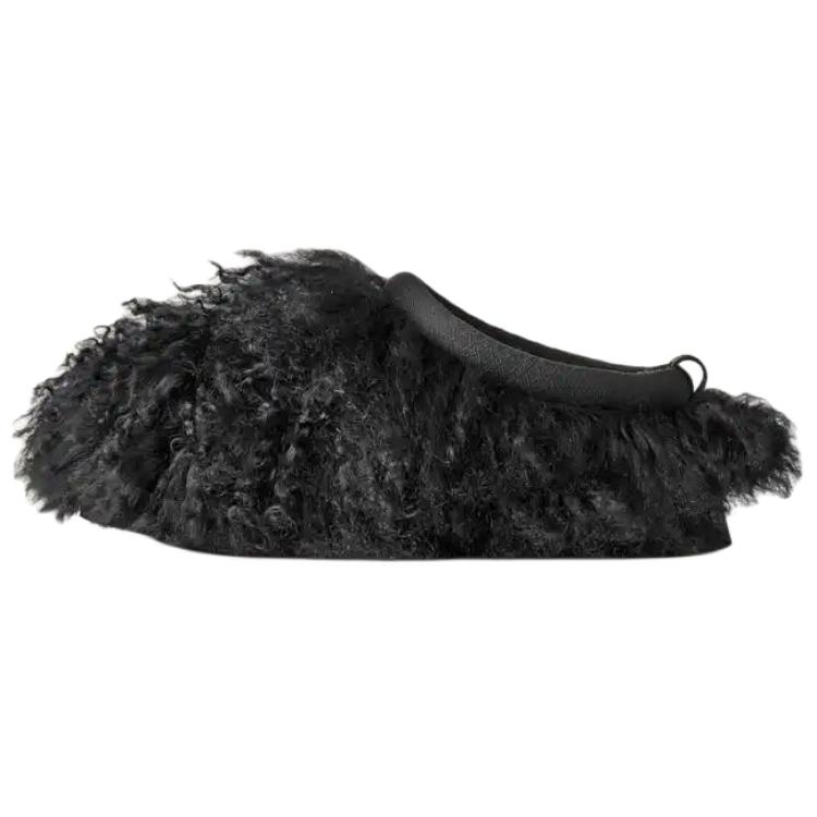 UGG Tazz Fluff Momma Czarne Damskie Sneakersy 1179371-BLK