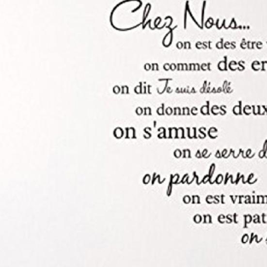 Naklejka ścienna z francuskim wzorem motta Samoprzylepna wodoodporna naklejka ścienna z PVC do salonu