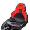 Kids Pedal Go Kart, with Adjustable Seat, EVA Wheels, Seat, Handbrake - Red