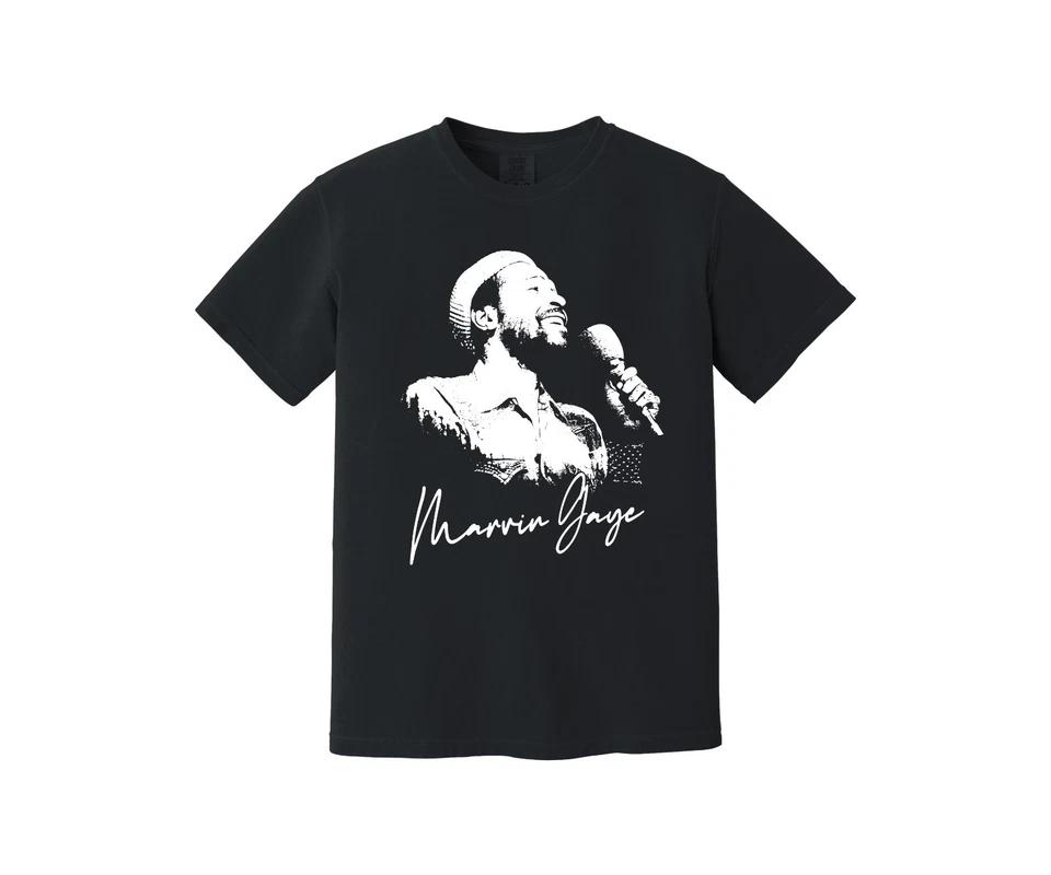 

Marvin Gaye Heavyweight T-shirt - Motown 70s Soul Singer - What s Going On, Soul 2XL