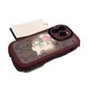 Applicable To Apple 16promax Mobile Phone Case Painted IPhone 15pro Glowing 14 Cartoon Rabbit 13