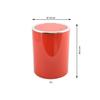 Poubelle À Bascule KAMAKA 6L Rouge MSV