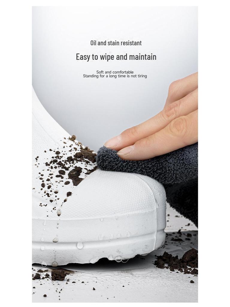 2025 Chef Shoes: Wear-Resistant, Lightweight, Comfortable, Waterproof, Oil-Proof, Non-Slip for Hotel Kitchen Work