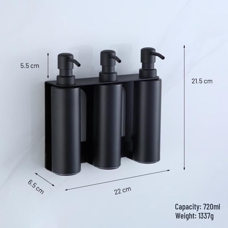 Henton Stainless Steel Wall-Mounted Soap Dispenser