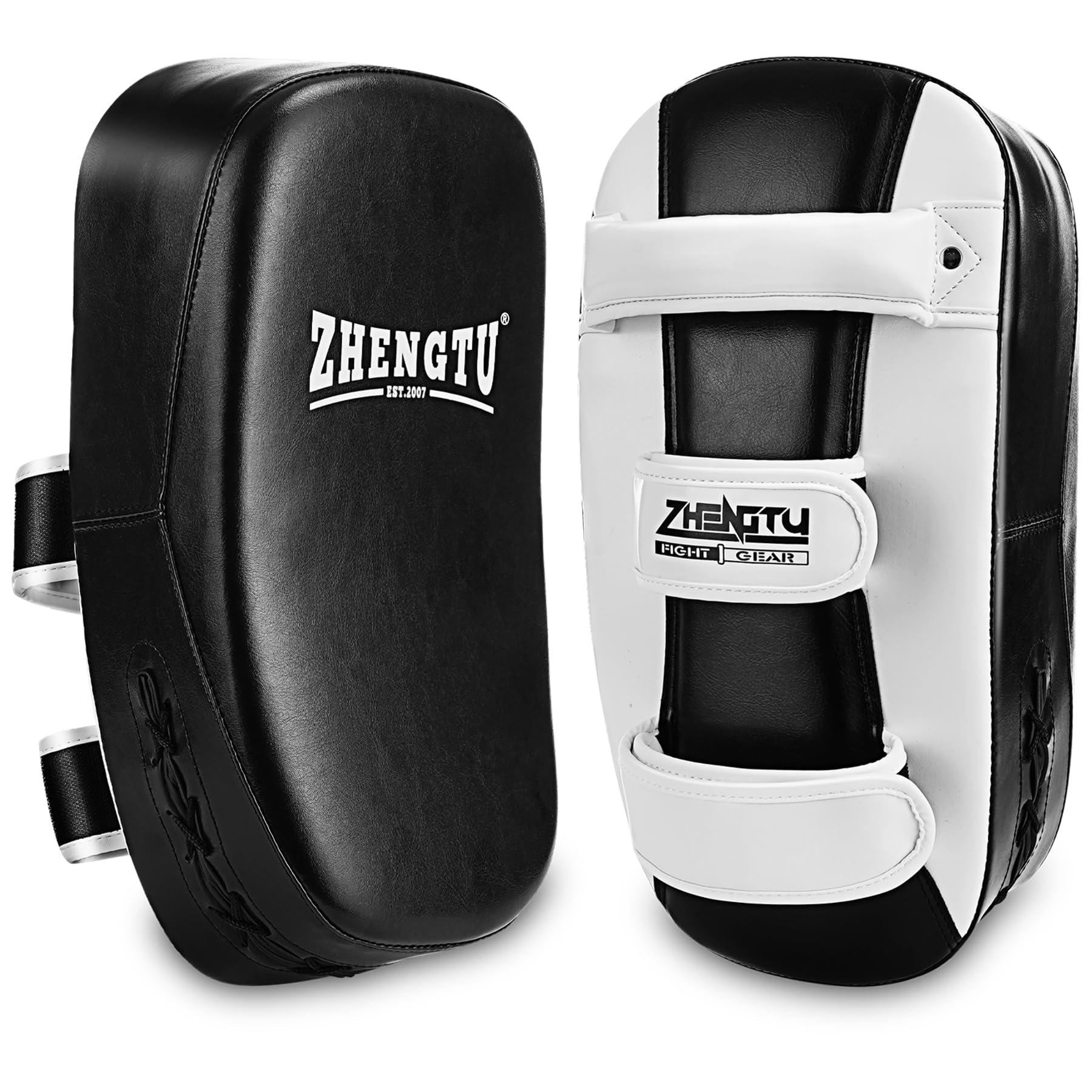 

ZHENGTU Kick Punching Boxing for Martial Boxing Mitts, Mitts, Gloves, Lightweight, Arts, Karate, Training, Practice, Exercise... (Black) чёрный