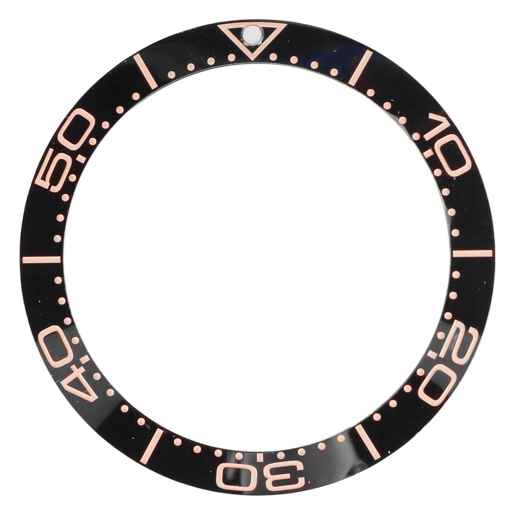 Ceramic Watch Bezel Ring Professional 38mm Watch Bezel Insert Replacement Parts Accessory for