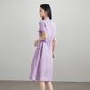 SOFSIL Women's Ramie Commuter Lapel Dress