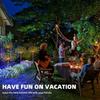 Solar LED Garden Lights - 8 lighting modes,colorful color-changing decorative lights,energy saving,garden lighting,stylish design,durable construction