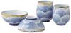Saikai Pottery Платиновый пион Набор пиал для риса 10857