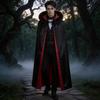 Twilight Volturi Vampire Cloak For Cosplay And Halloween With Polyester Fabric For Adults