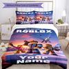 Set Biancheria da Letto Personalizzato con Nome Roblox Perfetto per Camere da Letto Biancheria Morbida Decorazione Personalizzata per la Stanza Regalo Perfetto per Donne/Uomini