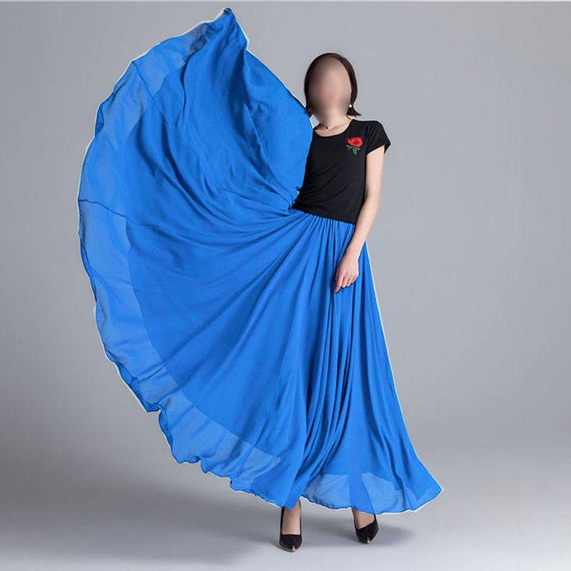 Agent 720 Scarlet Chiffon Classical Dance Skirt
