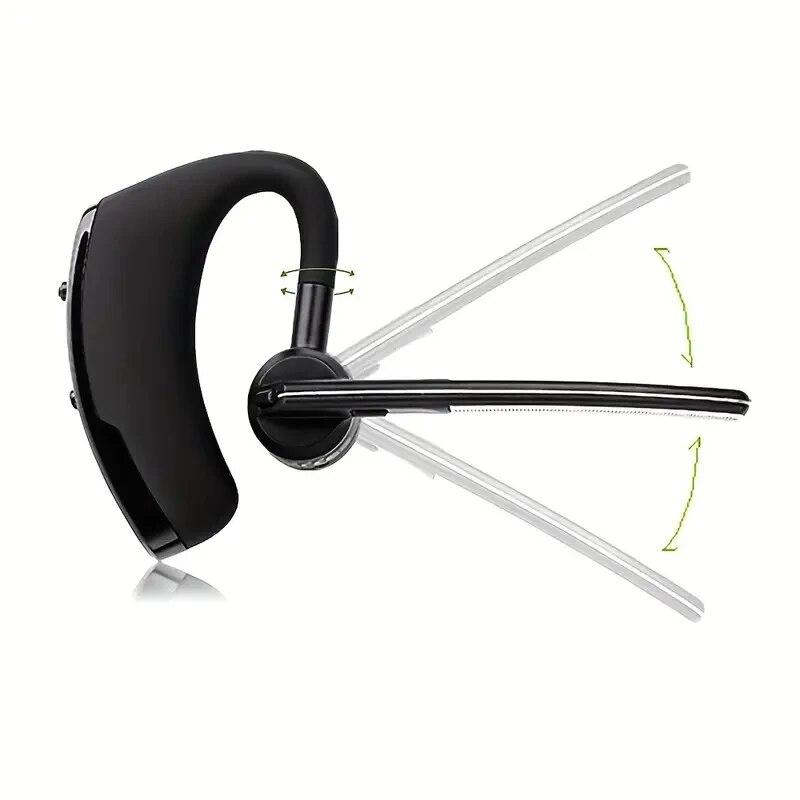 V8 Bluetooth Earphone Wireless Stereo HD Headphones V9 Bluetooth Hands In Car Kit With Mic For iPhone Samsung Huawei Phone