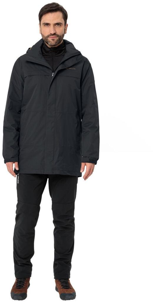 Куртка VAUDE Мужская куртка Escape Padded Parka черная/оливковая