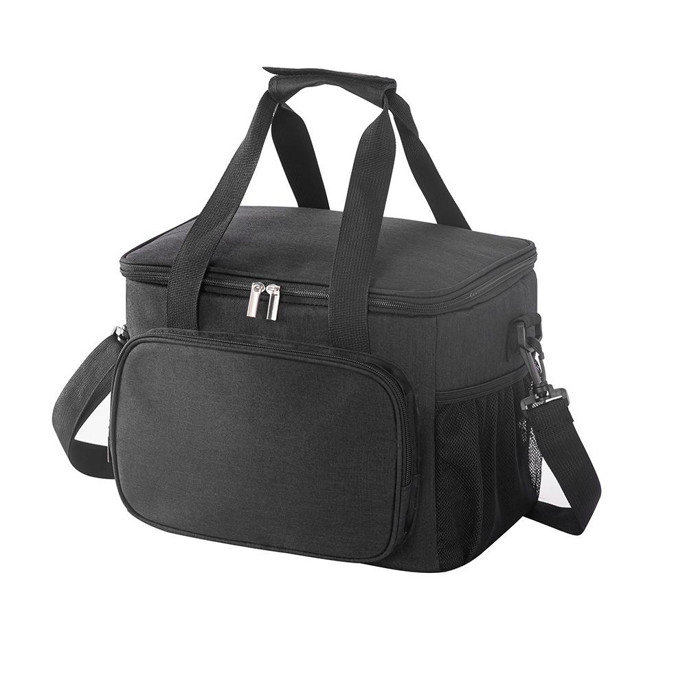 Large Insulated Cooler Bag, Waterproof Thermal Lunch Tote with Thick Aluminum Foil for Picnic & Car
