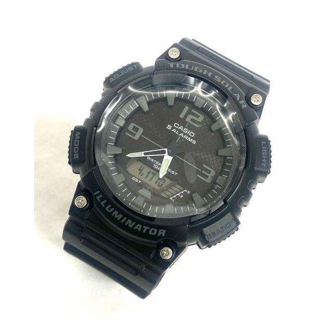 Unused Casio Tough Solar Digital Analyzer Black AQ-S810W CASIO STANDARD Casio Standard Cheap Casio