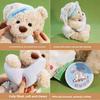 Bear Plush Toy Creative Sleep Pillow For Girls Gift Soft Short Plush